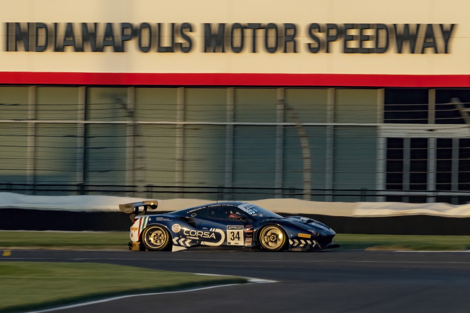 Conquest Racing Quickest in Free Practice at Indianapolis Motor Speedway, Wright Motorsports Tops the Pro-Am Charts