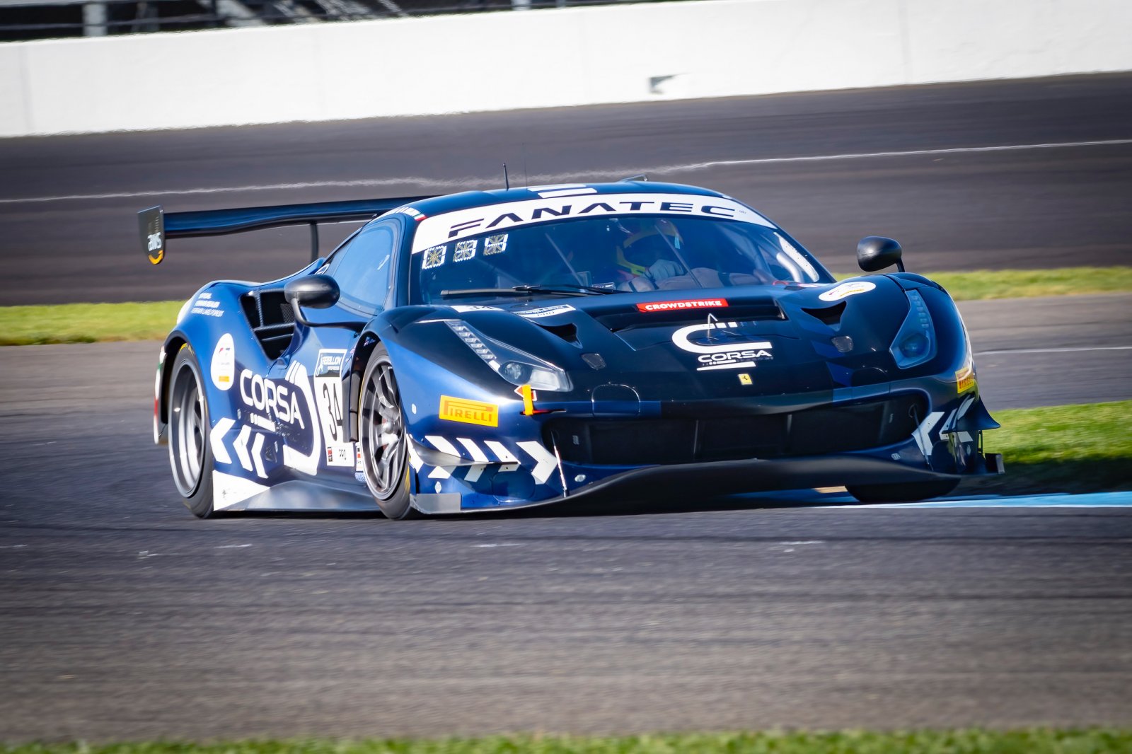 Conquest Racing Competes in Home Race this Weekend with Balzan, Mancinelli and Sbirrazzuoli in the No. 34 Conquest Racing/Corsa Horizon Ferrari 488 GT3 in the Indianapolis 8 Hour presented by AWS