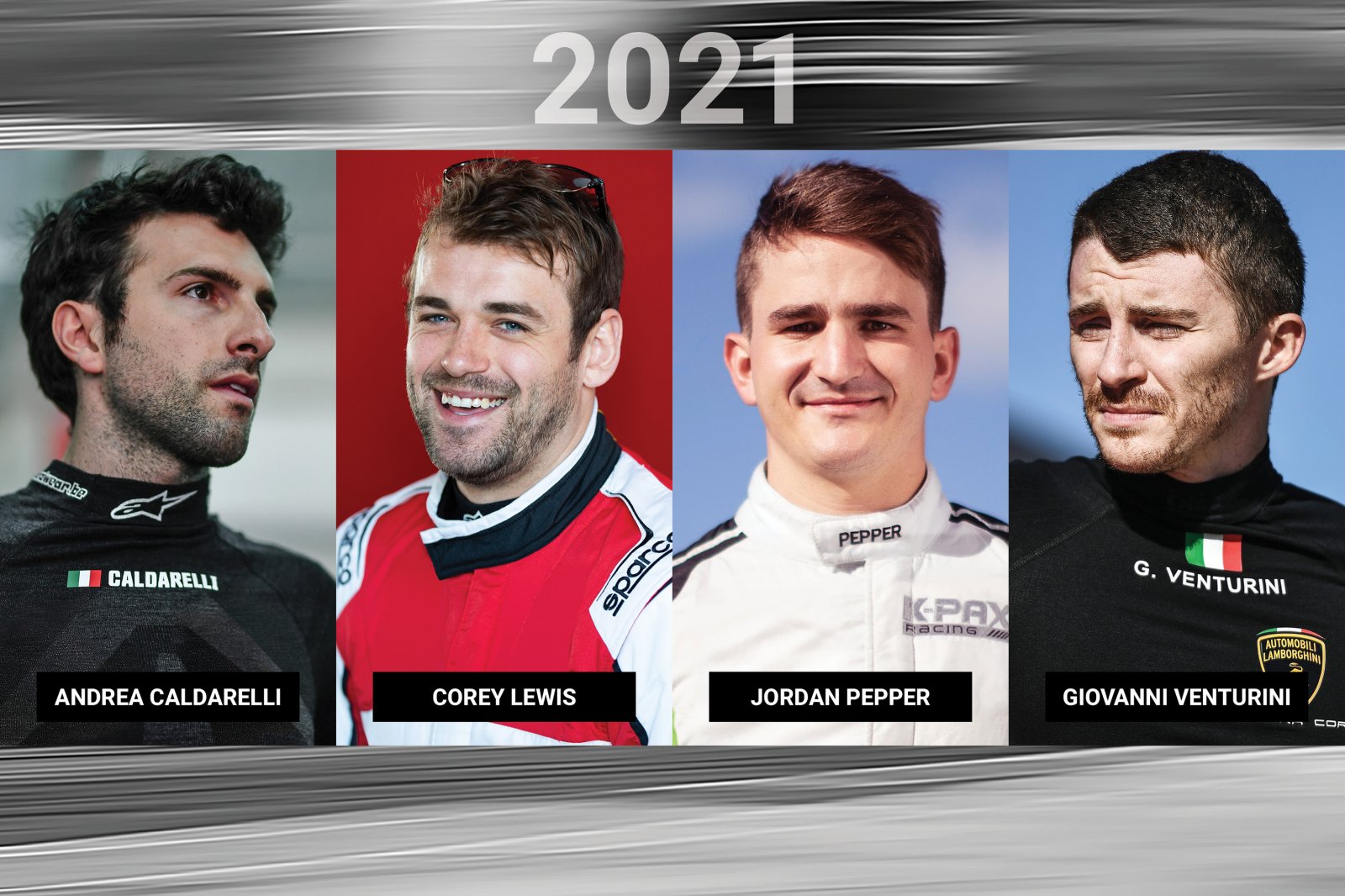 K-PAX Racing Names 2021 GT World Challenge America Driver Roster