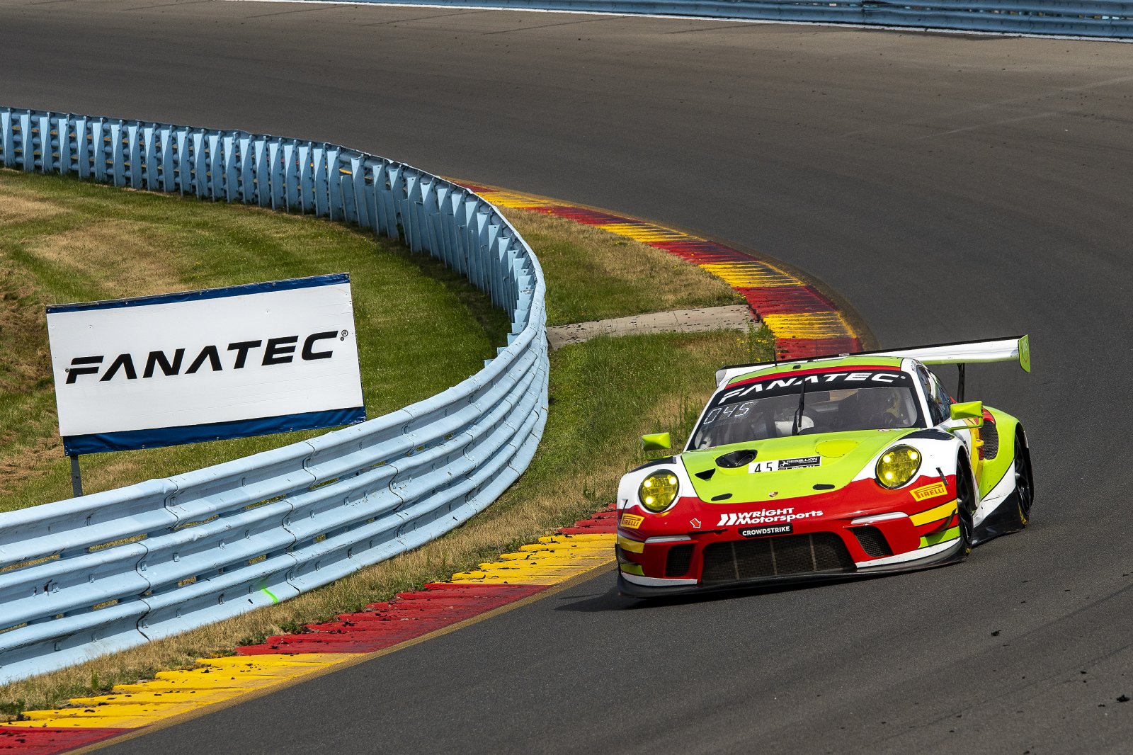 Wright Motorsports Tightens Focus on Fanatec GT World Challenge Championship at Road America