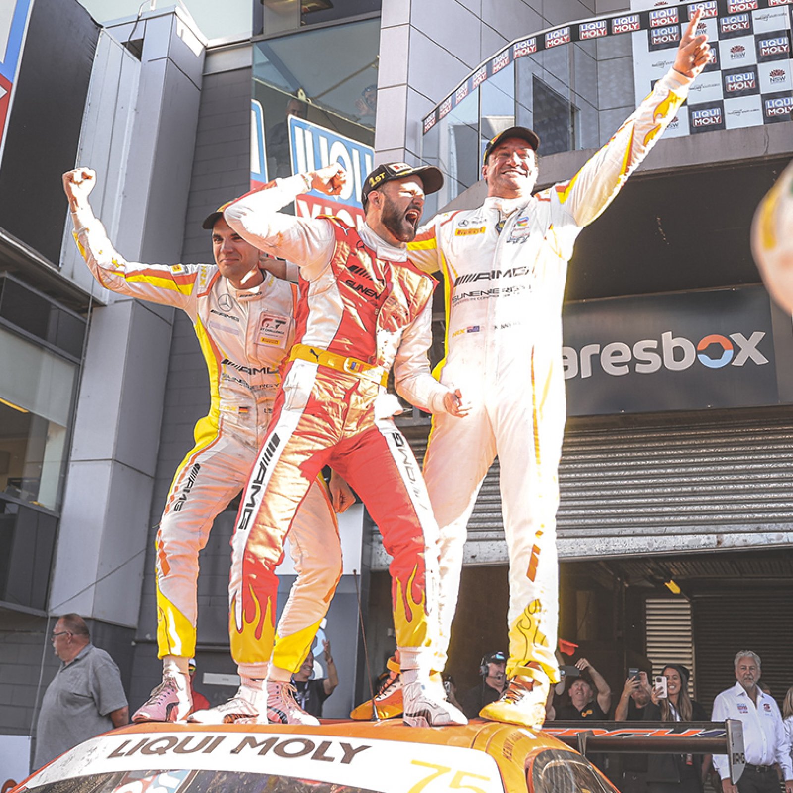 SUNENERGY1 AND MERCEDES-AMG GO BACK-TO-BACK IN RECORD-BREAKING LIQUI MOLY BATHURST 12 HOUR