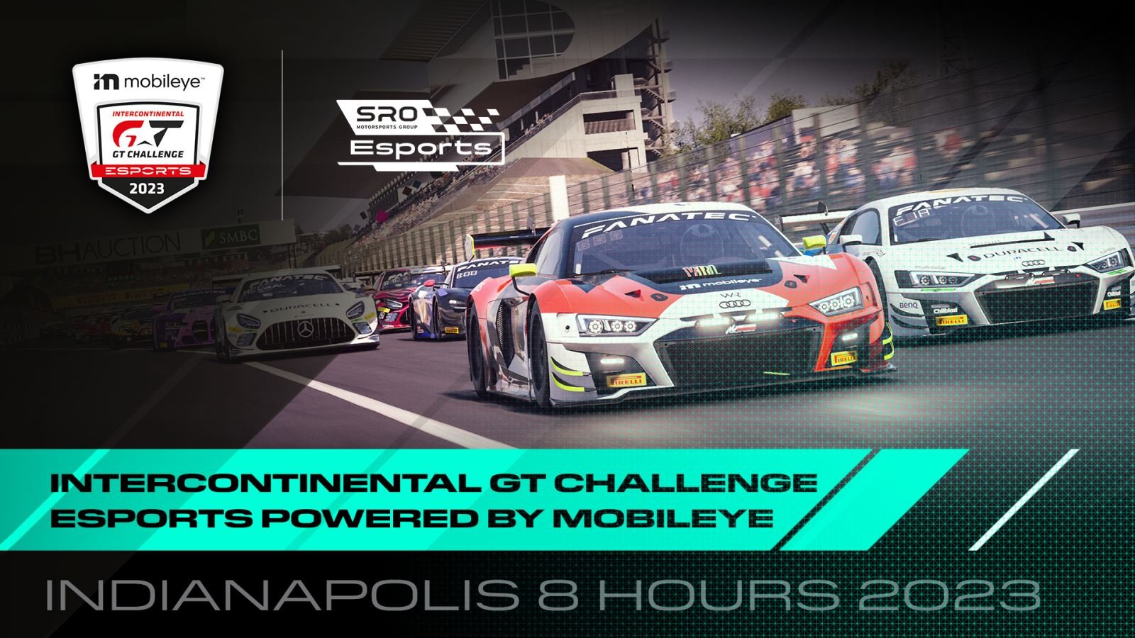 Final fight to settle the Intercontinental GT Challenge Esports Powered by Mobileye title at the Indianapolis 8 Hours