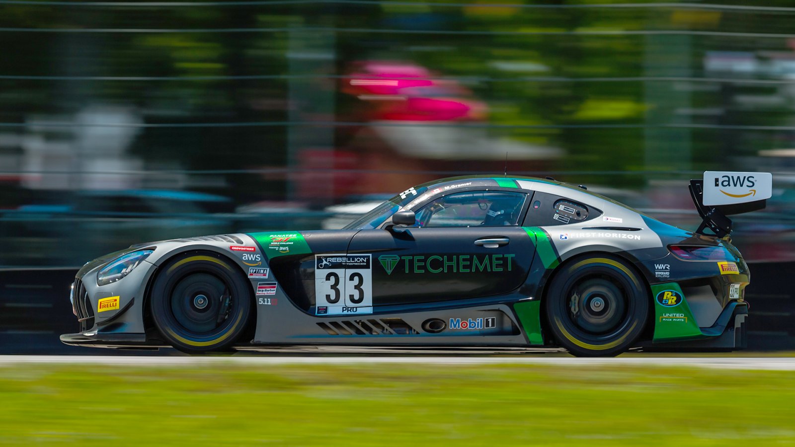VIR Race 2 Sees Winward, Mercedes-AMG go Flag-to-flag, Compass Racing, Acura Fight a Crowded Pro-Am Field for the Win