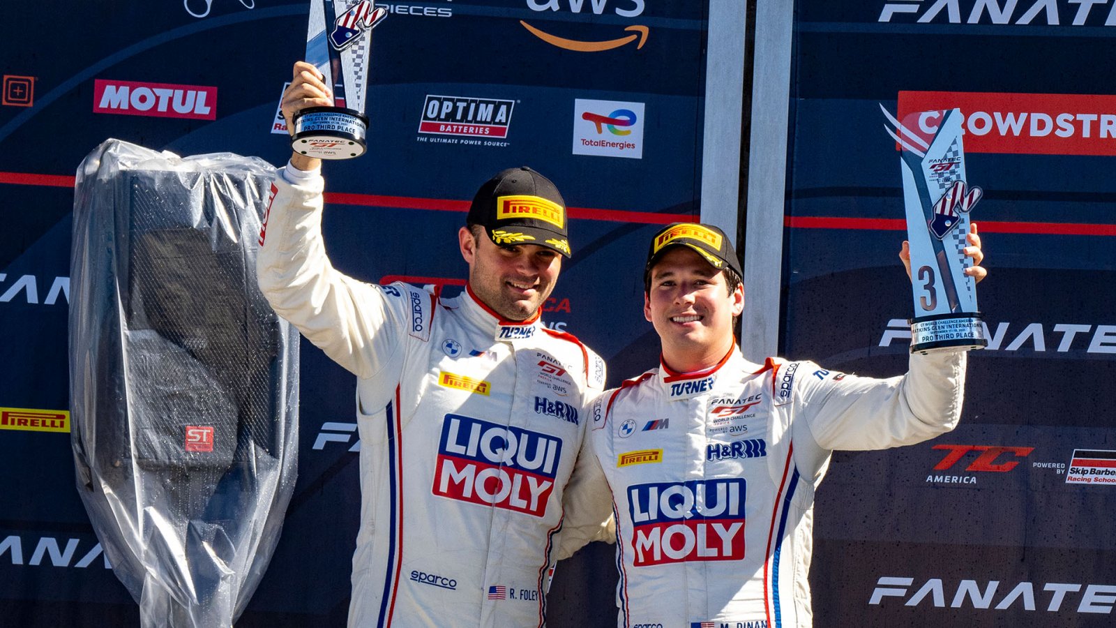Second and Third Place Finishes for Dinan and Foley at Watkins Glen