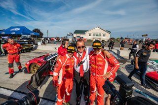 #61 Ferrari 488 GT3 of Daniel Serra and Toni Vilander, R. Ferri Motorsport, Watkins Glen World Challenge America, Watkins Glen NY
 | Regis Lefebure/SRO
                                      