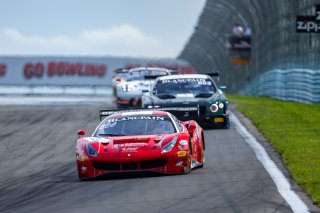 #61 Ferrari 488 GT3 of Daniel Serra and Toni Vilander, R. Ferri Motorsport, Watkins Glen World Challenge America, Watkins Glen NY
 | Regis Lefebure/SRO
                                      