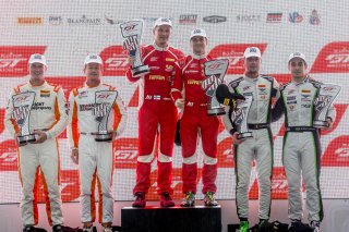 #61 Ferrari 488 GT3, Daniel Serra, Toni Vilander, R. Ferri Motorsport, SRO GT World Challenge America, Road America, September 2019.
 | Brian Cleary/SRO