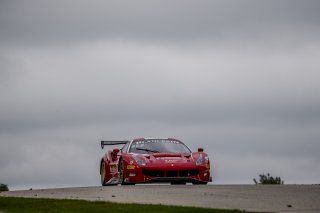 #61 Ferrari 488 GT3, Daniel Serra, Toni Vilander, R. Ferri Motorsport, SRO GT World Challenge America, Road America, September 2019.
 | Brian Cleary/SRO