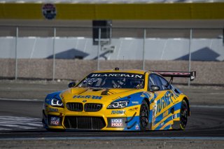 #96 BMW F13 M6 GT3, Naoto Takeda, Takuya Shirasaka, Turner MotorsportBlancpain GT World Challenge  America, Las Vegas, October 2019.
 | Brian Cleary/SRO