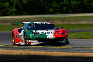#7 Ferrari 488 GT3 of Martin Fuentes and Caeser Bacarella 

VIRginia International Raceway, Alton VA | Gavin Baker/SRO
