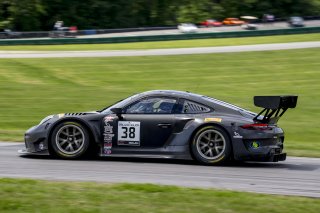 #38, Porsche 911 GT3 R (991), Kevan Millstein and Alex Barron, GT SprintX, VIRginia International Raceway, Alton VA
 | Brian Cleary/SRO
