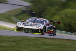#22, Porsche 911 GT3 R (991), Michael De Quesada and Daniel Morad, GT SprintX, VIRginia International Raceway, Alton VA
 | Brian Cleary/SRO
