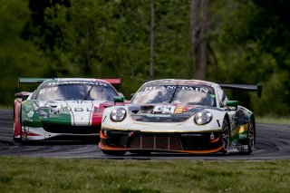 #24, Porsche 911 GT3 R (991), Wolf Henzler and Marco Holzer, GT SprintX, VIRginia International Raceway, Alton VA
 | Brian Cleary/SRO
