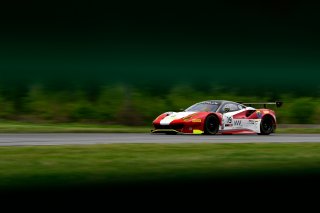 #19 Ferrari 488 GT3 of Christopher Cagnazzi and Brian Kaminskey 

VIRginia International Raceway, Alton VA | Gavin Baker/SRO
