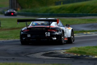 #58 Porsche 911 GT3 R (991) of Patrick Long and Scott Hargrove 

VIRginia International Raceway, Alton VA | Gavin Baker/SRO
