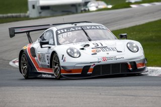 #91 Porsche 911 GT3 R (991) of Anthony Imperato and Dennis Olsen, Castrol Victoria Day SpeedFest Weekend, Clarington ON
 | Brian Cleary/SRO      