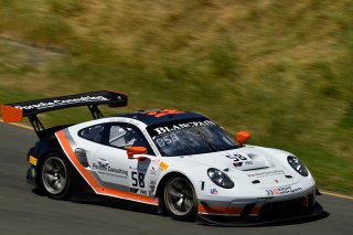 #58 Porsche 911 GT3 R (991) of Patrick Long and Scott Hargrove 

SRO at Sonoma Raceway, Sonoma CA | Gavin Baker/SRO

