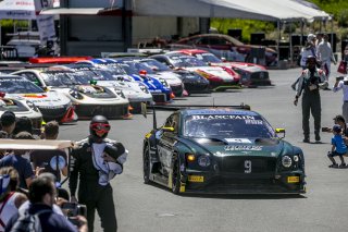 #9, K-PAX Racing, Bentley Continental GT3, Alvaro Parente and Andy Soucek, SRO at Sonoma Raceway, Sonoma CA
 | Brian Cleary/SRO
