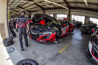 #93 Acura NSX GT3 of Shelby Blackstock and Trent Hindman, Racers Edge Motorsports, GT3 Pro-Am, SRO America, Sonoma Raceway, Sonoma CA, Aug 2020.
 | SRO Motorsports Group