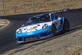 #20 Porsche 911 GT3 R of Fred Poordad and Max Root, Wright Motorsports, GT3 Am, 2020 SRO Motorsports Group - Sonoma Raceway, Sonoma CA
 | Brian Cleary/SRO  