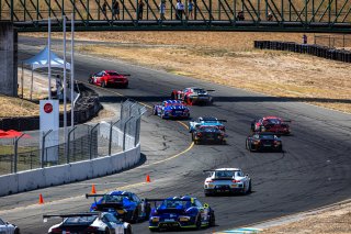 #93 Acura NSX GT3 of Shelby Blackstock and Trent Hindman, Racers Edge Motorsports, GT3 Pro-Am, 2020 SRO Motorsports Group - Sonoma Raceway, Sonoma CA
 | Brian Cleary                                             