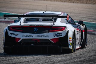 #80 Acura NSX GT3 of Ziad Ghandour and Kyle Marcelli, Racers Edge Motorsports, GT3 Pro-Am, SRO America, Circuit of the Americas, Austin TX, September 2020.
 | SRO Motorsports Group