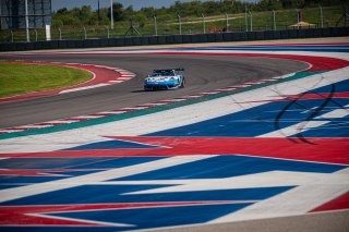 #20 Porsche 911 GT3 R of Fred Poordad and Jan Heylen, Wright Motorsports, GT3 Am, SRO America, Circuit of the Americas, Austin TX, September 2020.
 | SRO Motorsports Group