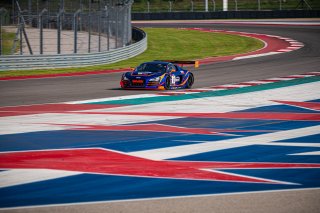 #14 Porsche 911 GT3 of James Sofronas and Jeroen Bleekemolen, GMG Racing, GT3 Pro-Am, SRO America, Circuit of the Americas, Austin TX, September 2020.
 | SRO Motorsports Group