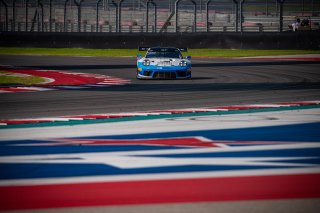 #20 Porsche 911 GT3 R of Fred Poordad and Jan Heylen, Wright Motorsports, GT3 Am, SRO America, Circuit of the Americas, Austin TX, September 2020.
 | SRO Motorsports Group