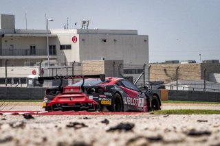 #1 Ferrari 488 GT3 of Martin Fuentes and Rodrigo Baptista, TR3 Racing, GT3 Pro-Am, SRO America, Circuit of the Americas, Austin TX, September 2020.
 | Brian Cleary/SRO