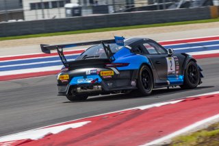 #2 Porsche 911 GT2 RS of Jason Bell, GMG Racing, GT Sports Club, Overall, SRO America, Circuit of the Americas, Austin TX, September 2020.
 | Brian Cleary/SRO