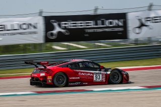 #93 Acura NSX GT3 of Shelby Blackstock and Trent Hindman, Racers Edge Motorsports, GT3 Pro-Am, SRO America, Circuit of the Americas, Austin TX, September 2020.
 | Sarah Weeks/SRO             