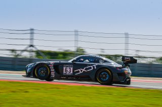 #63 Mercedes-AMG GT3 of David Askew and Ryan Dalziel, DXDT Racing, GT3 Pro-Am, SRO America, Circuit of the Americas, Austin TX, September 2020.
 | SRO Motorsports Group