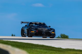#63 Mercedes-AMG GT3 of David Askew and Ryan Dalziel, DXDT Racing, GT3 Pro-Am,   SRO America, Road America,  Elkhart Lake,  WI, July 2020. | Fabian Lagunas/SRO