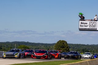 #33 Mercedes-AMG GT3 of Indy Dontje and Russell Ward, Winward Racing, GT3 Pro-Am, SRO America, Road America, Elkhart Lake, WI, July 2020.
 | Brian Cleary/SRO