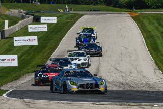 #33 Mercedes-AMG GT3 of Indy Dontje and Russell Ward, Winward Racing, GT3 Pro-Am, SRO America, Road America, Elkhart Lake, WI, August 2020.
 | SRO Motorsports Group