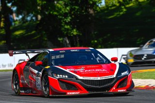 #93 Acura NSX GT3 of Shelby Blackstock and Trent Hindman, Racers Edge Motorsports, GT3 Pro-Am, SRO America, Road America, Elkhart Lake, WI, August 2020.
 | SRO Motorsports Group