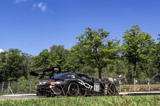 #63 Mercedes-AMG GT3 of David Askew and Ryan Dalziel, DXDT Racing, GT3 Pro-Am, SRO America, Road America, Elkhart Lake, WI, July 2020.
 | Brian Cleary/SRO