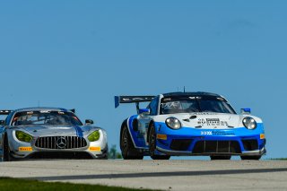 #20 Porsche 911 GT3 R of Fred Poordad and Max Root, Wright Motorsports, GT3 Am, SRO America, Road America, Elkhart Lake, WI, August 2020.
 | SRO Motorsports Group