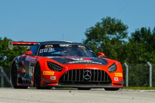 #04 Mercedes-AMG GT3 of George Kurtz and Colin Braun, DXDT Racing, GT3 Pro-Am, SRO America, Road America, Elkhart Lake, WI, August 2020.
 | SRO Motorsports Group