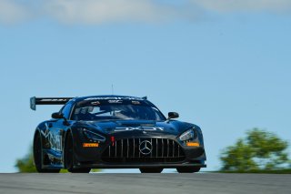 #63 Mercedes-AMG GT3 of David Askew and Ryan Dalziel, DXDT Racing, GT3 Pro-Am, SRO America, Road America, Elkhart Lake, WI, August 2020.
 | SRO Motorsports Group