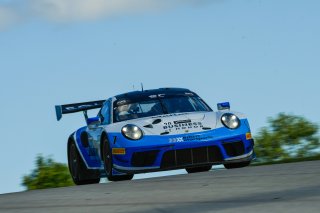 #20 Porsche 911 GT3 R of Fred Poordad and Max Root, Wright Motorsports, GT3 Am, SRO America, Road America, Elkhart Lake, WI, August 2020.
 | SRO Motorsports Group
