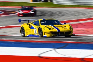 #7 GT3 Pro-Am, Vital Speed, Trevor Baek, Jeff Westphal, Ferrari 488 GT3  
2020 SRO Motorsports Group - Circuit of the Americas, Austin TX
Photographer: Gavin Baker/SRO | 
