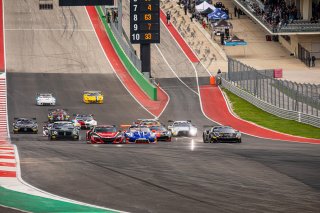 #14 GT3 Pro-Am, GMG Racing, James Sofronas, Jeroen Bleekemolen, Porsche 911 GT3 R (991), 2020 SRO Motorsports Group - Circuit of the Americas, Austin TX
 | SRO Motorsports Group