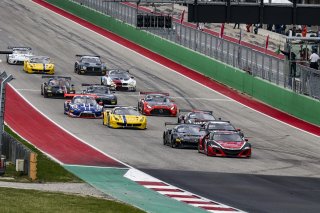 #93 GT3 Pro-Am, Racers Edge Motorsports, Shelby Blackstock, Trent Hindman, Acura NSX GT3, 2020 SRO Motorsports Group - Circuit of the Americas, Austin TX
 | 
