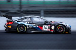 #34 BMW M6 GT3 of Nicky Catsburg, Connor De Phillippi, and Augusto Farfus, Walkenhorst Motorsport, GT3 Overall, SRO, Indianapolis Motor Speedway, Indianapolis, IN, September 2020.
 | SRO Motorsports Group