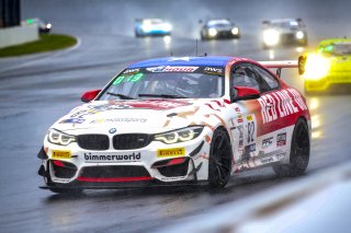 #82 BMW M4 GT4 of James Clay, Chandler Hull, and Bill Auberlen, Bimmerworld, GT4, SRO, Indianapolis Motor Speedway, Indianapolis, IN, September 2020.
 | Brian Cleary/SRO