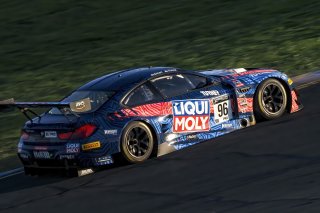 #96 BMW F13 M6 GT3 of Michael Dinan and Robby Foley, Turner Motorsport, Pro, SRO America Sonoma Raceway, Sonoma, CA, March 2021.   | Brian Cleary/bcpix.com