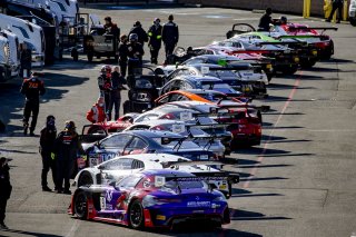 Paddock, SRO America, Sonoma Raceway, Sonoma, CA, March 2021.                              | SRO Motorsports Group