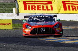 #63 Mercedes-AMG GT3 of David Askew and Ryan Dalziel, DXDT Racing, Pro-Am, SRO America Sonoma Raceway, Sonoma, CA, March 2021.   | SRO Motorsports Group